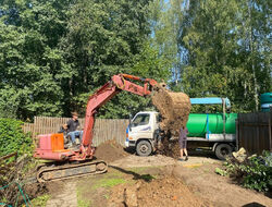 Монтаж газгольдера Спецгаз 6600 л в Козельске под ключ с земляными работами